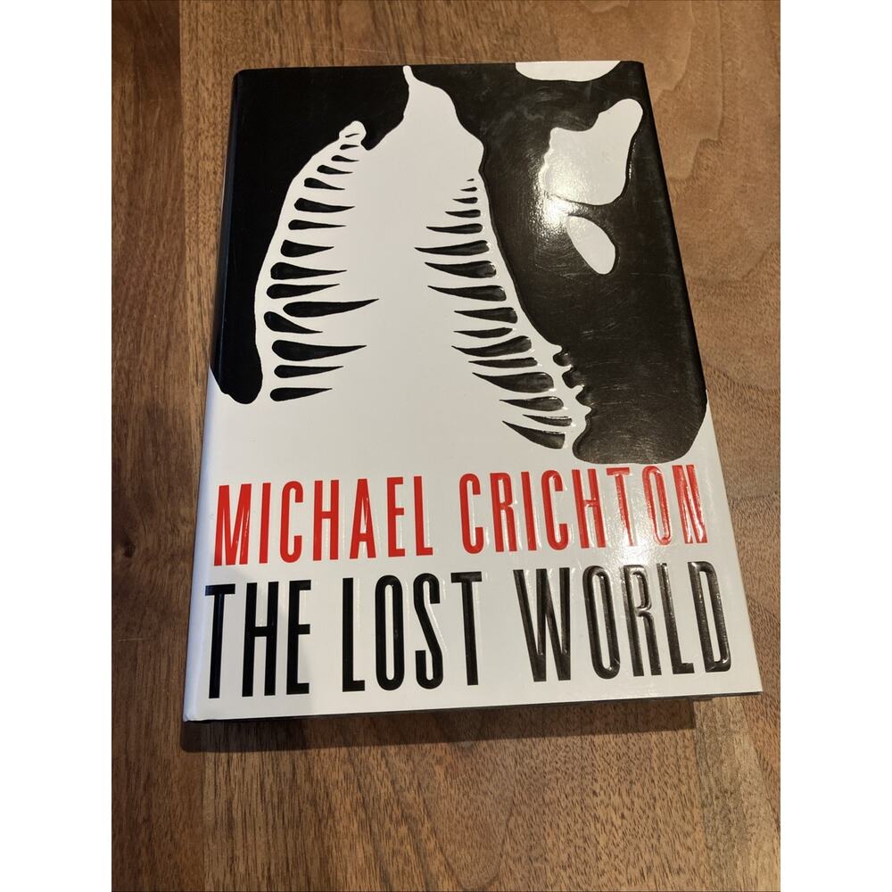 The Lost World Michael Crichton‎ 1995 HCDJ First Edition First Print Very Good